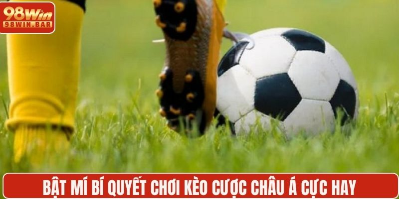 Bật mí bí quyết chơi kèo cược châu Á cực hay 