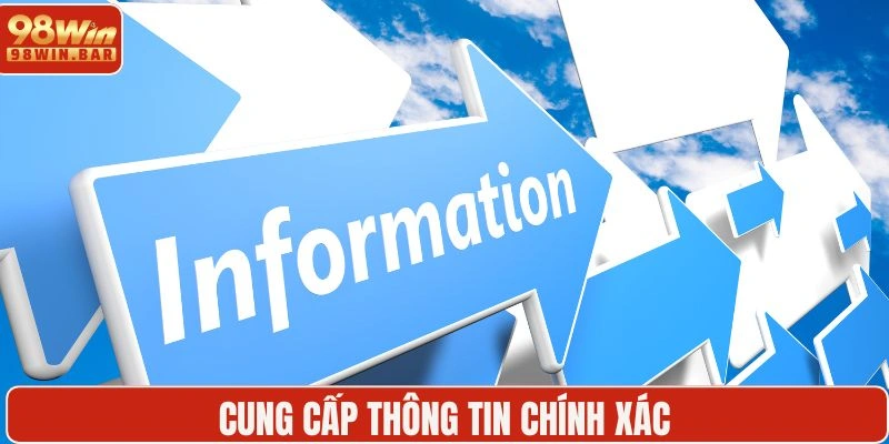 Cung cấp chuẩn xác thông tin cá nhân