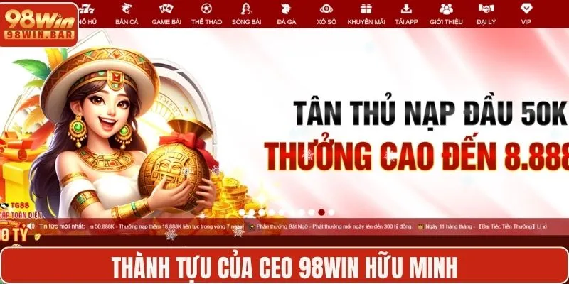 Thành tựu nổi bật của CEO Hữu Minh